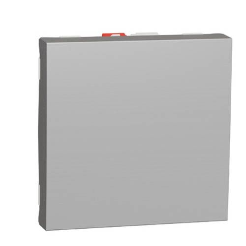 Перемикач 1-кл., сх. 6, 10 AX, 250 В, Unica New алюміній, Schneider Electric
