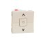 Вимикач для жалюзі, 2-кл., сх. 4, Unica New бежевий, Schneider Electric
