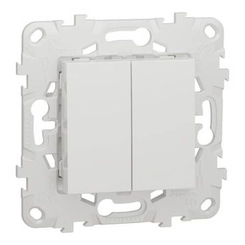 Вимикач 2-кл. сх.5 10А білий, Schneider Electric