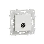 Розетка TV кінцева, білий, Unica New, Schneider Electric