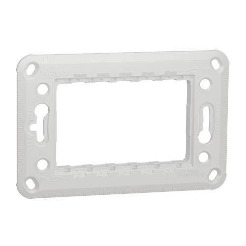 Супорт Zamak металевий 3 мод, Unica New, Schneider Electric