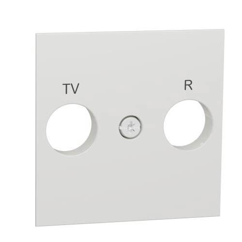 Центральна плата розетки TV/FM білий, Unica New, Schneider Electric