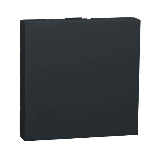 Заглушка 45х45 антрацит, Unica New, Schneider Electric