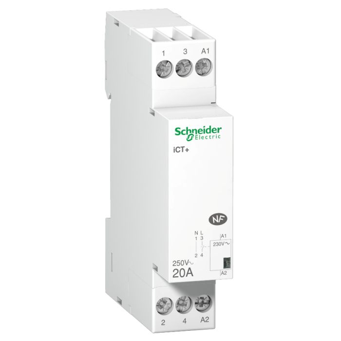 Контактор ICT+ 20A 1Н.В. ~230В/50ГЦ, Schneider Electric