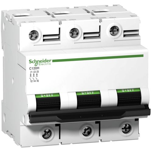 Автоматичний вимикач Schneider Electric C120H 3P 100A D