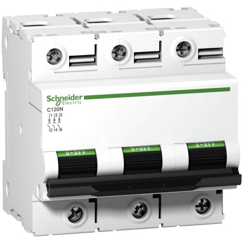 Автоматичний вимикач Schneider Electric C120N 3P 80A B