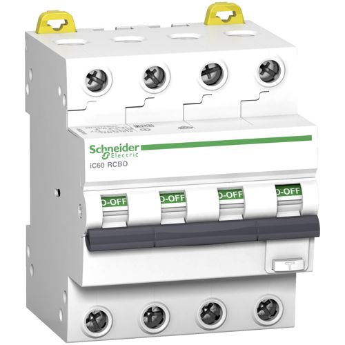 Диференційний автоматичний вимикач IC60 4Р C25А 0.03А 6кА AC, Schneider Electric
