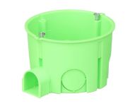 Коробка набірна мілка д.65x45мм д/бетону з шурупами UNIKA PLANK MB001 поліпропілен 850°С самозатухаюча