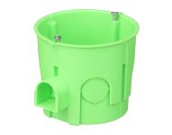 Коробка набірна глибока д.65x60мм д/бетону з шурупами UNIKA PLANK MB003 поліпропілен 850°С самозатухаюча