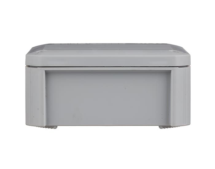 Коробка розподільча зовнішня UNIKA PLANK поліпропілен самозатух.850°С IP55 100х100х50мм з суціл.стінками IB603
