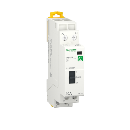 Контактор RESI9 20 A, 1P+N, 2NO ~240В/50Гц, Schneider Electric