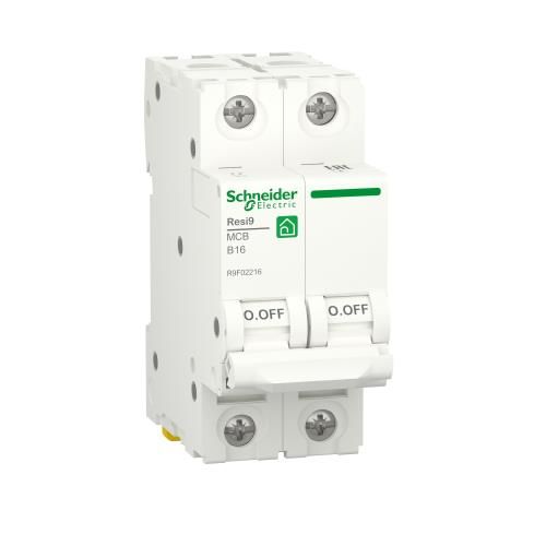 Автоматичний вимикач Schneider Electric RESI9 20А 2P B 6кА (R9F02220)