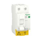 Диференційний вимикач (ПЗВ) RESI9 2P 25A 30mA АС, Schneider Electric
