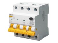 Диференційний автоматичний вимикач SB-R9NE 4P C 40A  30mA Tип AC  6kA, UEC