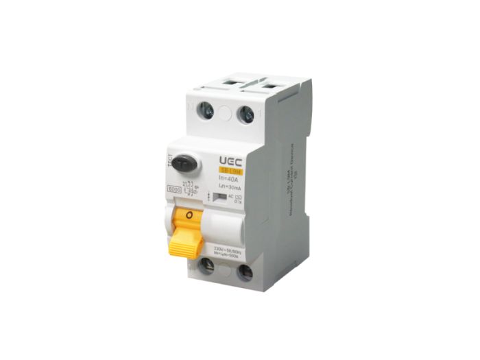 Пристрій захисного відключення SB-L9M 2P 40A  30mA Tип AC  6kA UEC