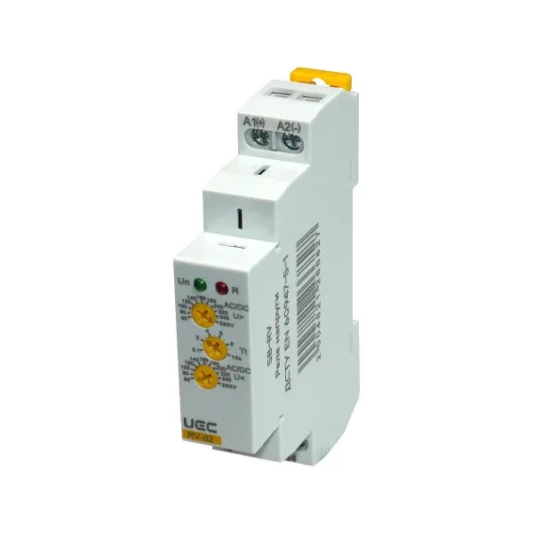 Реле напруги 1-фазне RV-2 110-240 В AC/DC, UEC