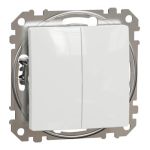 Вимикач 2-кл. Sedna Design білий, Schneider Electric