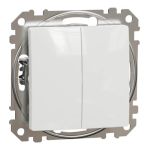 Перемикач 2-кл. Sedna Design білий, Schneider Electric