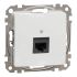 Одинарний роз'єм RJ45 CAT6 UTP Білий Sedna Design, Schneider Electric