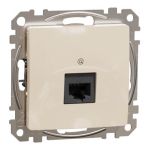 Одинарний роз'єм RJ45 CAT6 UTP Бежевий Sedna Design, Schneider Electric