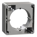 Коробка для поверхневого монтажу 1-пост SE Sedna Design алюміній, Schneider Electric