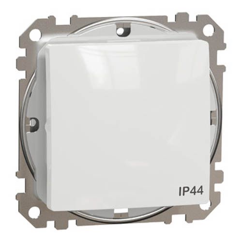 Перемикач 1-кл. IP44 Sedna Design білий, Schneider Electric