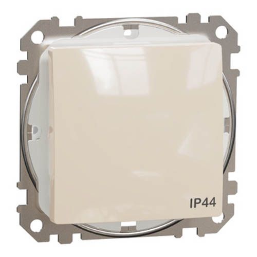 Перемикач 1-кл. IP44 Sedna Design бежевий, Schneider Electric