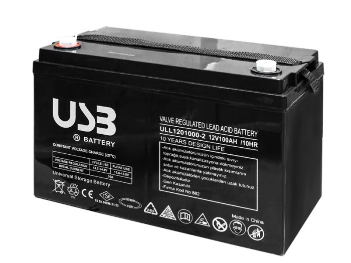 Акумуляторна батарея 12V 100Ah, AGM, E.NEXT
