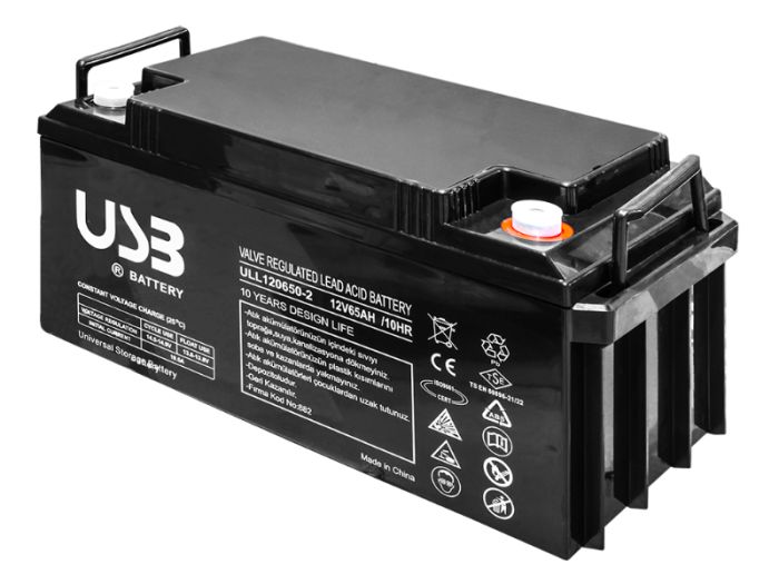 Акумуляторна батарея 12V 65Ah, AGM, E.NEXT