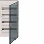 Щит з/у, прозорі двері, 72M, VEGA, Hager