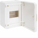 Щит з/у з білими дверцятами, 4 мод. (1х4), GOLF, Hager