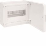 Щит з/у з білими дверцятами, 8 мод. (1х8), GOLF, Hager