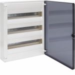 Щит з/у з  прозорими дверцятами, 54 мод. (3х18), GOLF, Hager