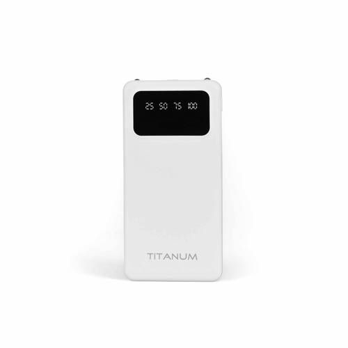 Повербанк 10000mAh OL21 White, TITANUM