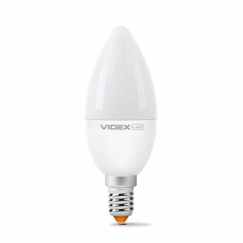 Лампа світлодіодна C37e 3.5Вт E14 3000К, Videx