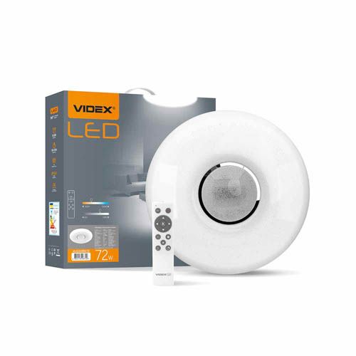 Світильник функціональний світлодіодний круглий RING 72Вт 2800-6200К, Videx