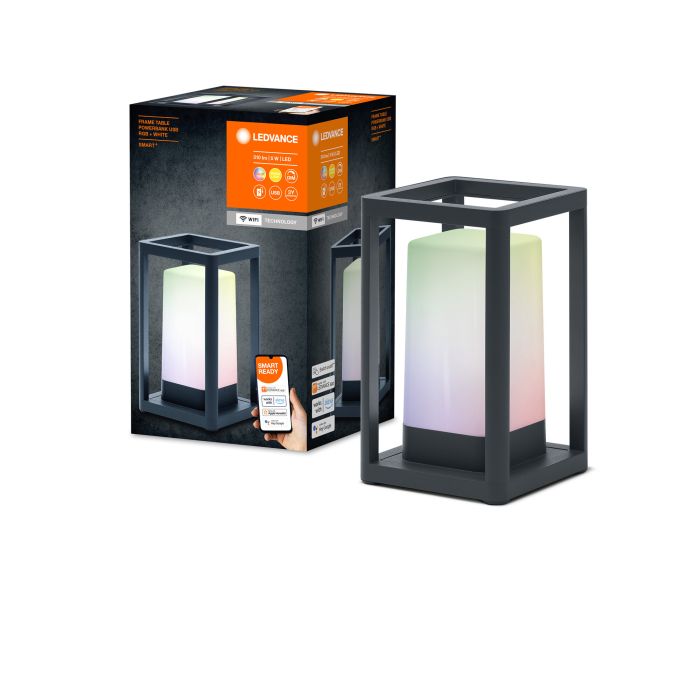Настільна лампа SMART OUTD WIFI TABLEFRAME 5W USB RGBW LEDVANCE