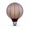 Лампа світлодіодна Filament VL-DG125BN 6Вт E27 1800К Black Magician pine needles, Videx