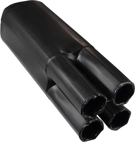 Рукавичка кабельна термоусаджувальна 4-х пала до 1кВ ZT1-4.1 (25-50 мм), АсКо