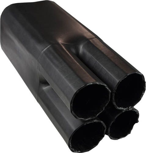 Рукавичка кабельна термоусаджувальна 4-х пала до 1кВ ZT1-4.3 (150-240 мм), АсКо