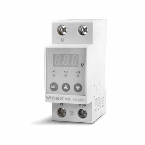 Реле контролю напруги RESIST 145-300В 63А, Videx