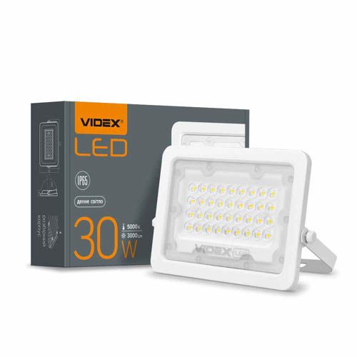 Прожектор світлодіодний F2e 30Вт 5000К, Videx