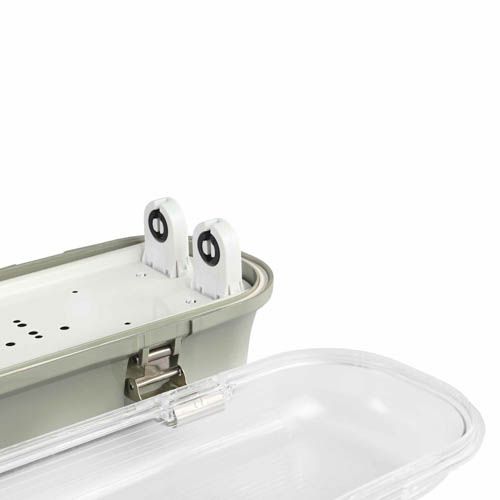 Світильник світлодіодний лінійний під лампу 2хТ8 0,6М 220V IP65, Videx