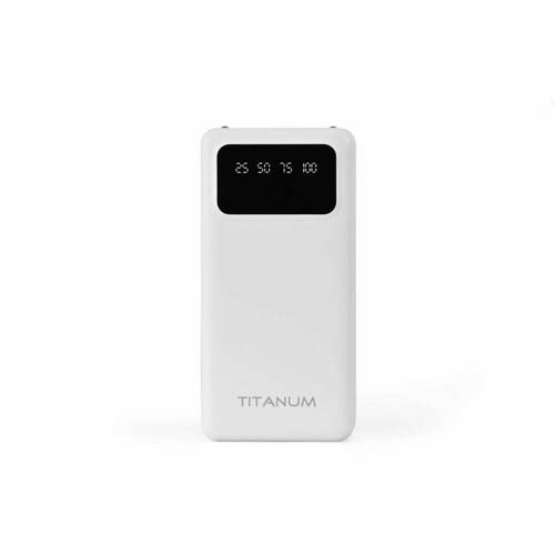 Повербанк 30000mAh OL03 White, TITANUM