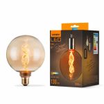 Лампа світлодіодна Filament VL-DNA-G125-A 3.5Вт E27 1800К Amber, Videx