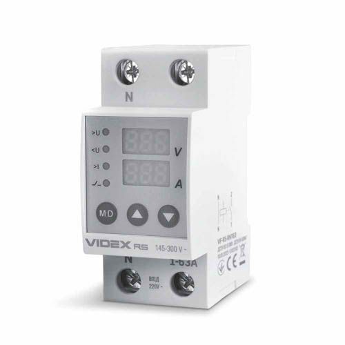 Реле контролю напруги та струму RESIST 145-300В 1-63А, Videx