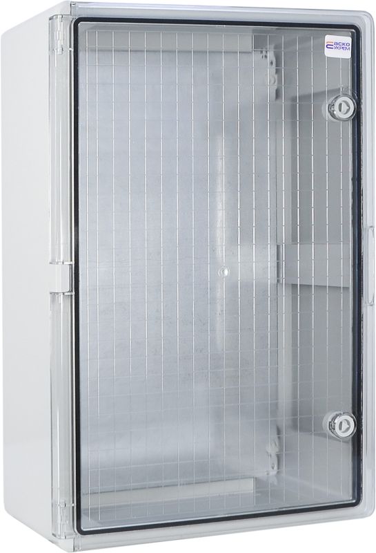 Корпус з АБС-пластику, прозорі дверцята, 40*60*20, ІР65, серії UBox, АСКО-УКРЕМ