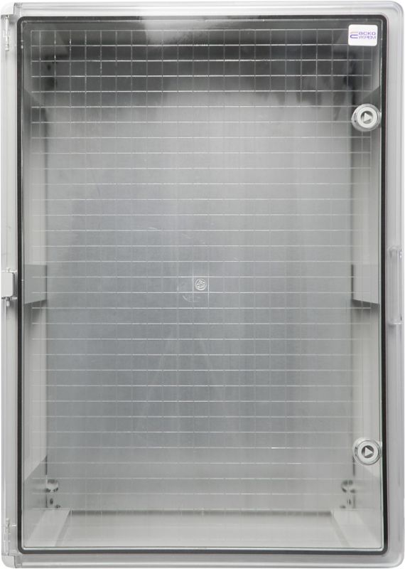Корпус з АБС-пластику, прозорі дверцята, 50*70*25, ІР65, серії UBox, АСКО-УКРЕМ