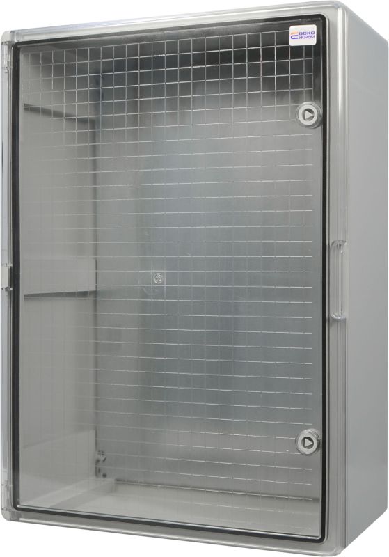 Корпус з АБС-пластику, прозорі дверцята, 50*70*25, ІР65, серії UBox, АСКО-УКРЕМ