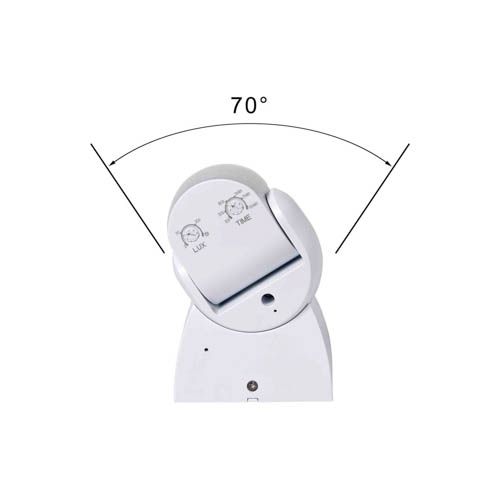 Датчик руху 180° ST15 білий, DeLux